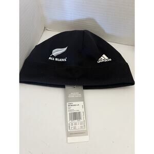 Official ADIDAS ALL BLACKS Aeroready Rugby BEANIE Hat New Zealand H55873 NWT